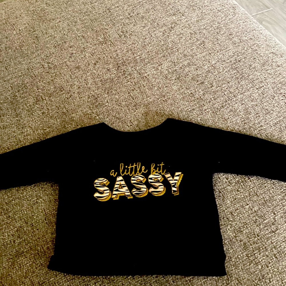 Black sweatshirt